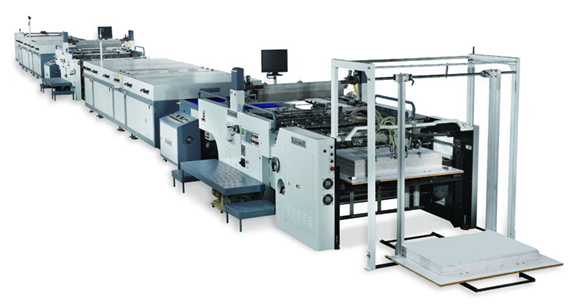 Fully Automatic Stop Cylinder Two-Color Screen Printing Line 